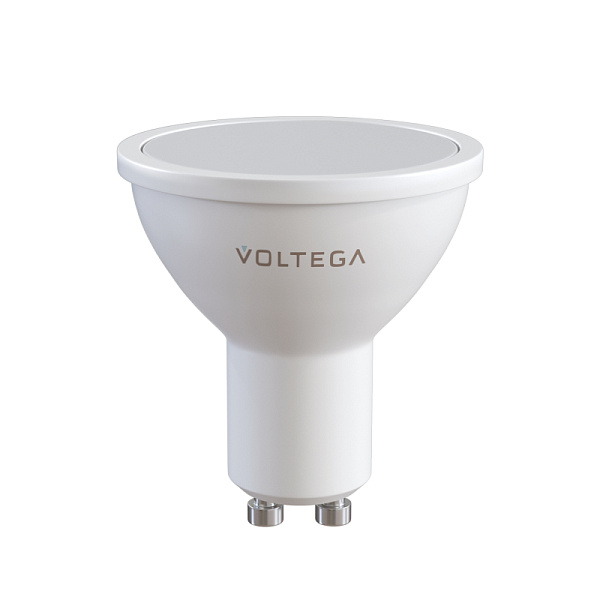 Изображение Лампа светодиодная диммируемая Voltega GU10 6W 4000K VG2-S2GU10cold6W-D 8458