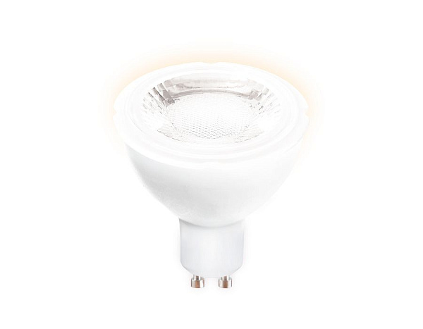 Изображение Лампа светодиодная Ambrella light GU10 7W 3000K белая 207863