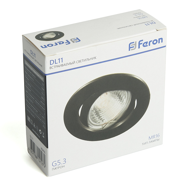 Изображение Встраиваемый светильник Feron DL11 48466
