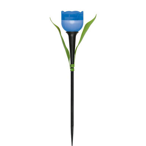 Изображение Светильник на солнечных батареях (UL-00004279) Uniel Promo USL-C-454/PT305 Blue Tulip