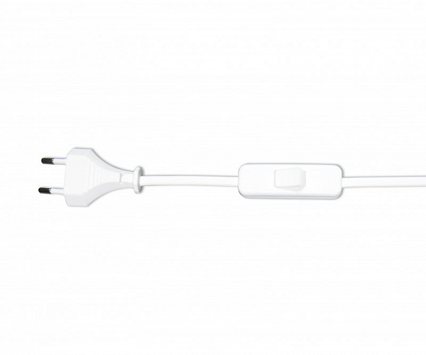 Изображение Шнур с переключ белый (10 шт в упаковке) Kink Light  A2300,01