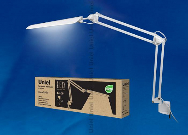 Изображение Настольная лампа (10608) Uniel TLD-524 Black/LED/500Lm/4500K/Dimmer