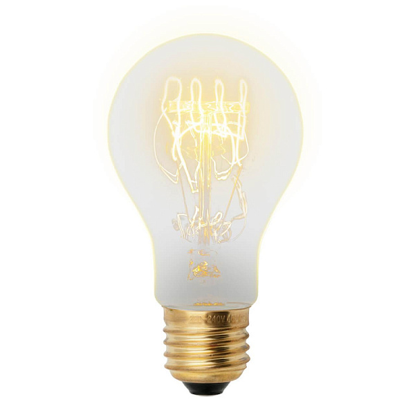 Изображение Лампа накаливания (UL-00000476) Uniel E27 60W золотистая IL-V-A60-60/GOLDEN/E27 SW01