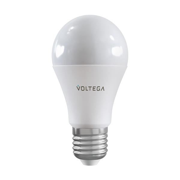 Изображение Лампа светодиодная Voltega E27 9W 2700К груша матовая 2429