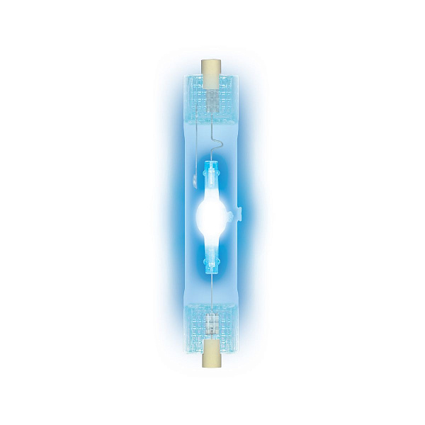 Изображение Лампа металлогалогенная линейная (04847) Uniel R7s 70W прозрачная MH-DE-70/BLUE/R7s