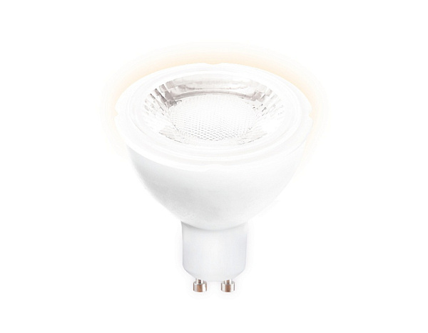 Изображение Лампа светодиодная Ambrella light GU10 7W 3000K белая 207863