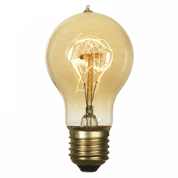 Изображение Лампа накаливания Lussole LOFT E27 60W 2700K груша прозрачная GF-E-719