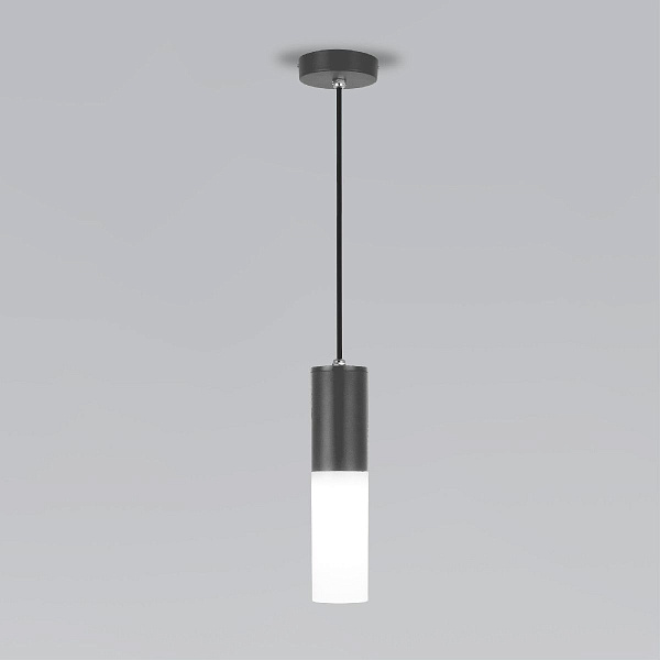 Изображение Уличный подвесной светильник Elektrostandard Glas 5602 TECHNO серый 4690389193552 a062781