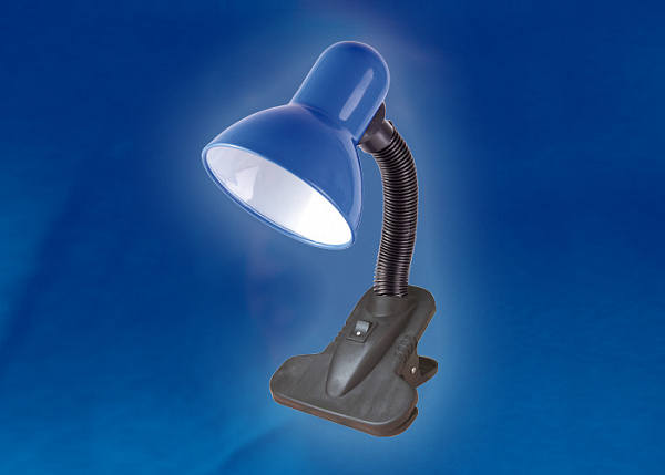 Изображение Настольная лампа Uniel TLI-222 Light Blue. E27