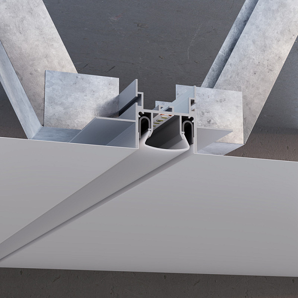 Изображение Алюминиевый профиль для натяжного/подвесного потолка Apeyron 08-56