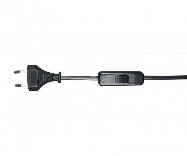Изображение Шнур с переключ черный (10 шт в упаковке) Kink Light  A2300,19