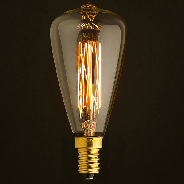 Изображение Лампа накаливания Loft IT E14 40W прозрачная 4840-F