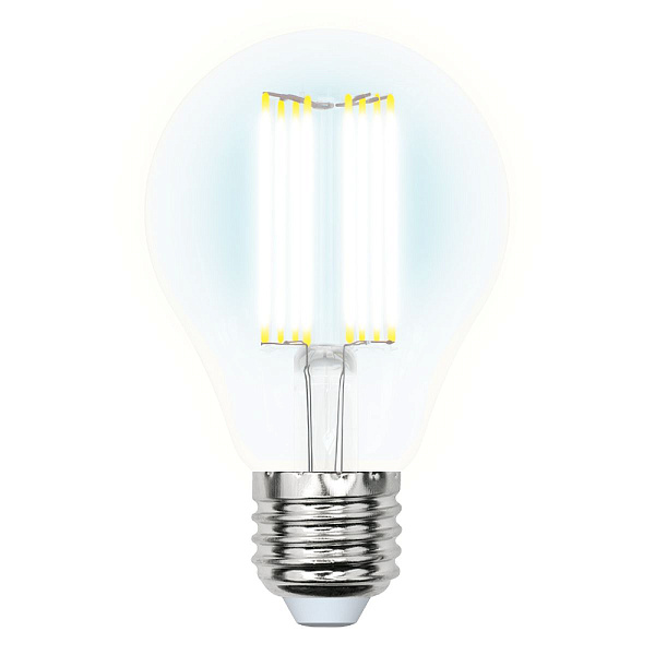 Изображение Лампа светодиодная (UL-00005898) Uniel E27 23W прозрачная LED-A70-23W/4000K/E27/CL PLS02WH