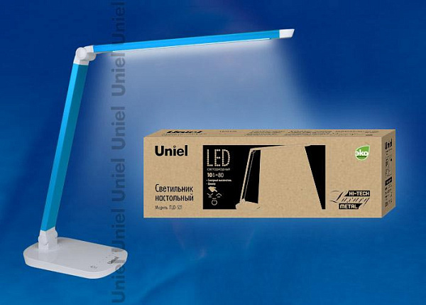 Изображение Настольная лампа (10083) Uniel TLD-521 Green/LED/800Lm/5000K/Dimmer