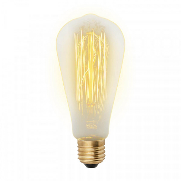 Изображение Лампа накаливания (UL-00000482) Uniel E27 60W золотистая IL-V-ST64-60/GOLDEN/E27 VW02