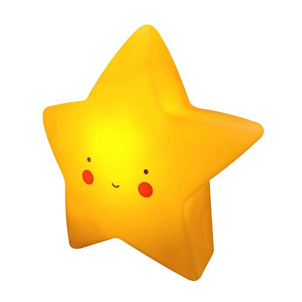 Изображение Светодиодный ночник Apeyron Звезда жёлтый 3хLR44 NL-15