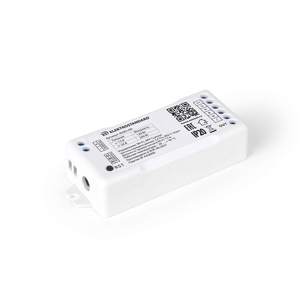 Изображение Wi-Fi контроллер для светодиодных лент Elektrostandard RGBW 12-24V 4690389172816