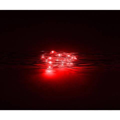 Изображение Светодиодная гирлянда Horoz Montana 4,5V красная без мерцания 080-001-0004 HRZ00002568