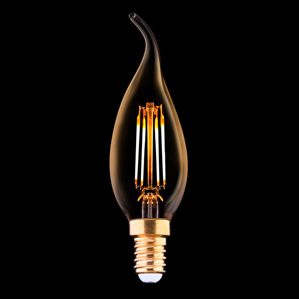 Изображение Лампа светодиодная Nowodvorski E14 4W 2200K прозрачная 9793