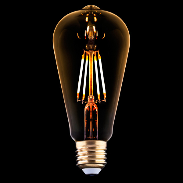Изображение Лампа светодиодная Nowodvorski E27 4W 2200K прозрачная 9796