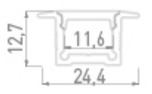 Изображение Профиль алюминиевый DesignLed LE.2613 001971