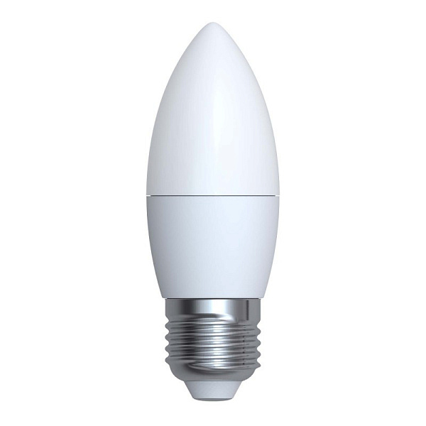 Изображение Лампа светодиодная (UL-00003798) Volpe E27 7W 4000K матовая LED-C37-7W/NW/E27/FR/NR