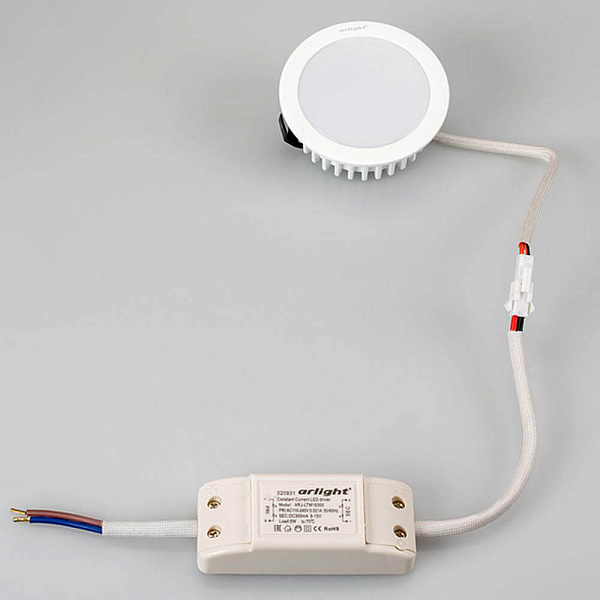 Изображение Мебельный светильник Arlight LTM-R70WH-Frost 4.5W Warm White 110deg
