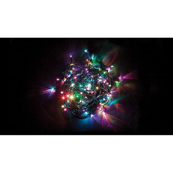 Изображение Светодиодная гирлянда Feron Линейная 230V разноцветная с мерцанием CL03 32289