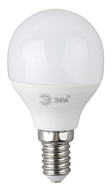 Изображение Лампа светодиодная Эра E14 10W 6500K LED P45-10W-865-E14 R Б0045354