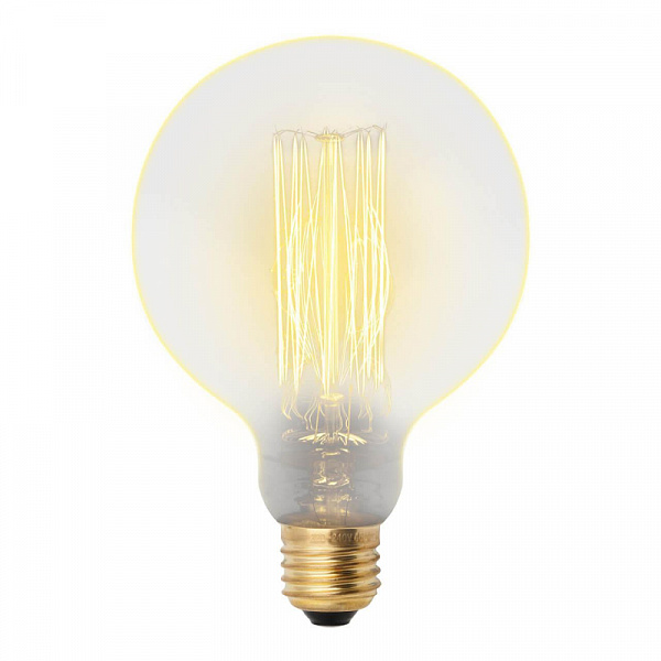 Изображение Лампа накаливания (UL-00000480) Uniel E27 60W золотистый IL-V-G125-60/GOLDEN/E27 VW01