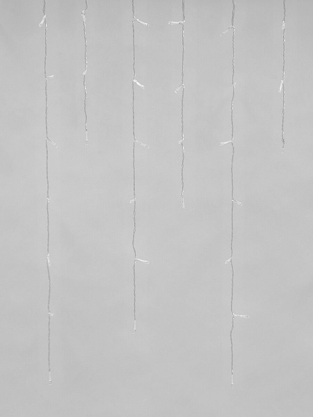 Изображение Уличная светодиодная гирлянда (UL-00003949) Uniel бахрома теплый белый-белый ULD-B3010-200/TTK Warmwhite-White IP44