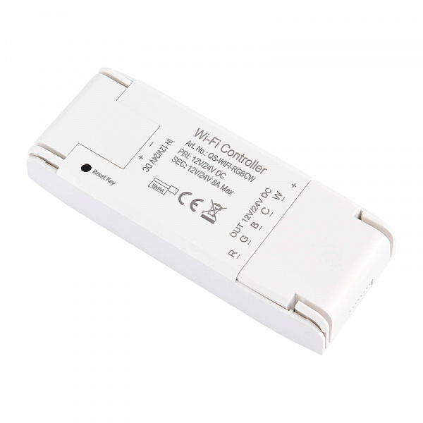 Изображение WIFI контроллер RGBCW для светодиодных лент ST Luce Functional 12/24V 8A ST9000.500.01RGBCW