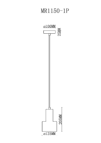 Изображение Подвесной светильник MyFar Lima MR1150-1P