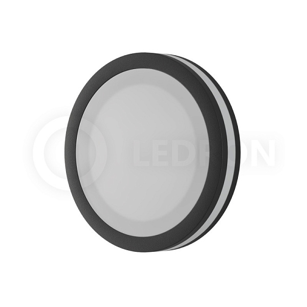 Изображение Влагозащищенный светильник LeDron LIP0906-10W-Y 4000K BLACK