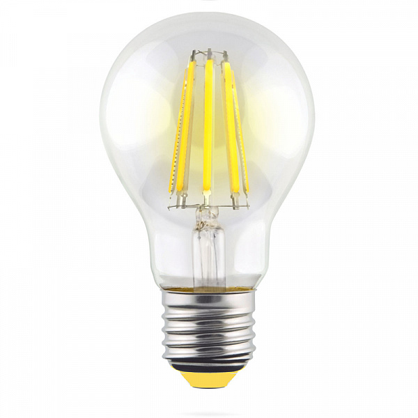 Изображение Лампа светодиодная филаментная Voltega E27 15W 4000К груша прозрачная VG10-A1E27cold15W-F 7103