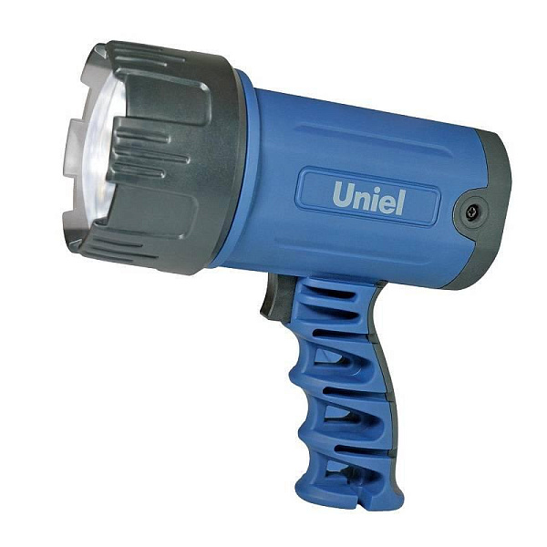 Изображение Фонарь-прожектор светодиодный (03488) Uniel аккумуляторный 150 лм S-SL010-BA Blue