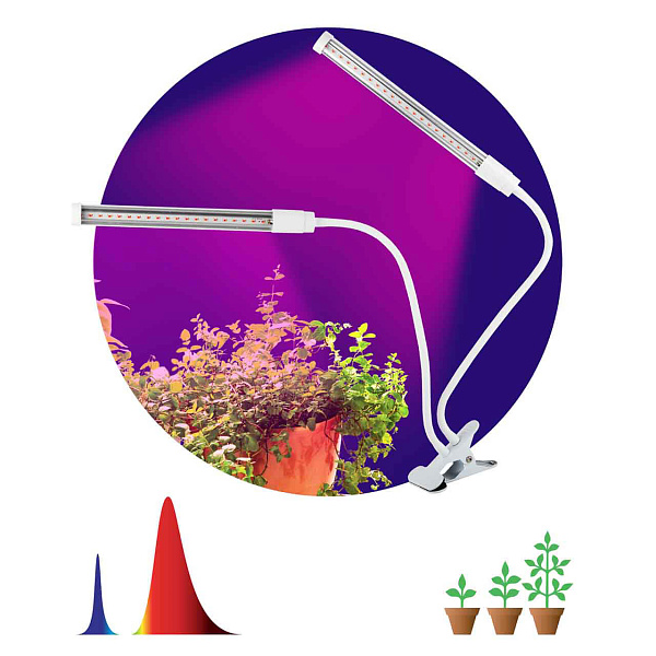Изображение Светодиодный светильник для растений ЭРА FITO-20W-АLED Б0039171