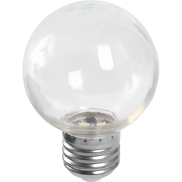 Изображение Лампа светодиодная Feron LB-371 шар E27 3W 6400K прозрачный 38122