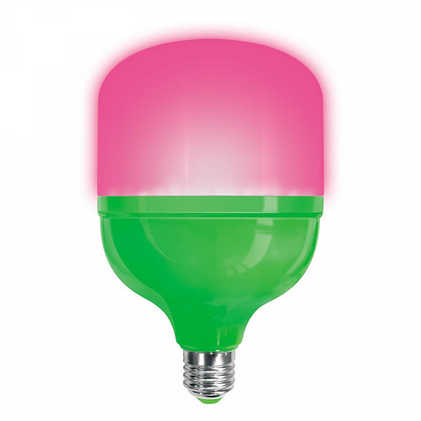 Изображение Лампа светодиодная для растений (UL-00006261) Uniel E27 20W матовая LED-M80-20W/SPSB/E27/FR PLS55GR