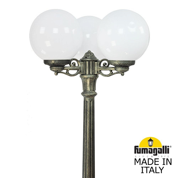 Изображение Парковый светильник Fumagalli Globe G30.157.S30.BYF1R