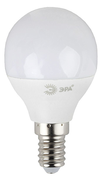Изображение Лампа светодиодная Эра E14 8W 4000K LED P45-8W-840-E14 R Б0052440