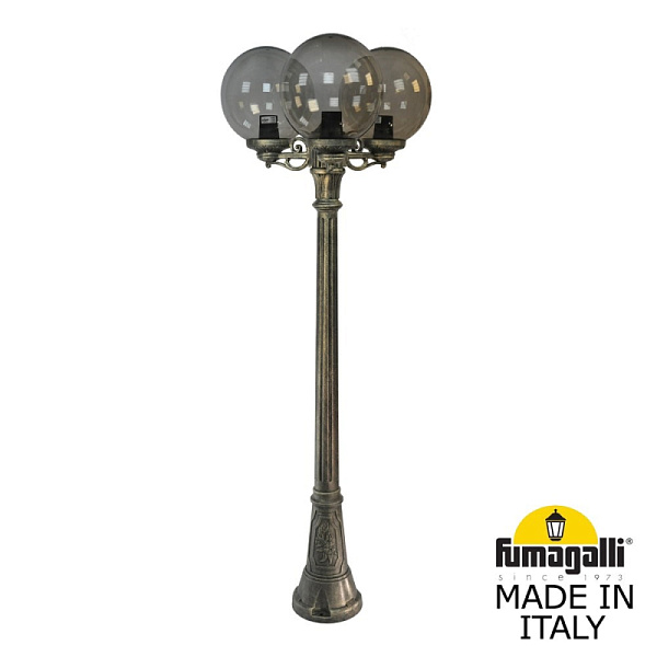 Изображение Парковый светильник Fumagalli Globe G30.158.S30.BZF1R