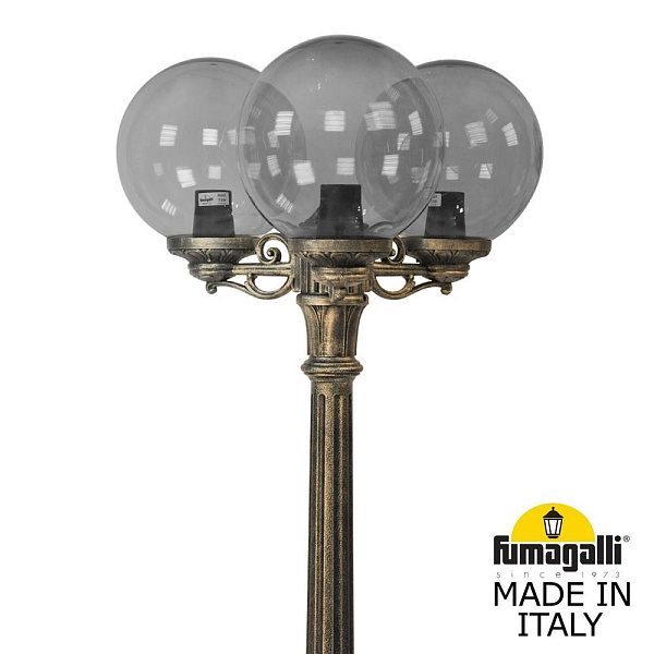 Изображение Парковый светильник Fumagalli Globe G30.158.S30.BZF1R
