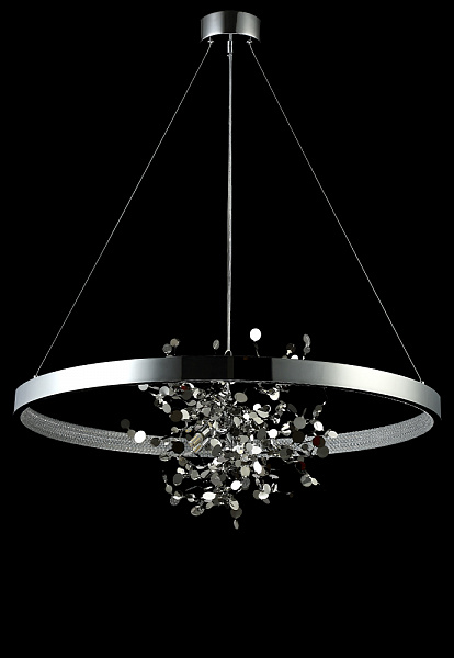 Изображение Подвесная люстра Crystal Lux GARDEN SPLED+4 D800 CHROME