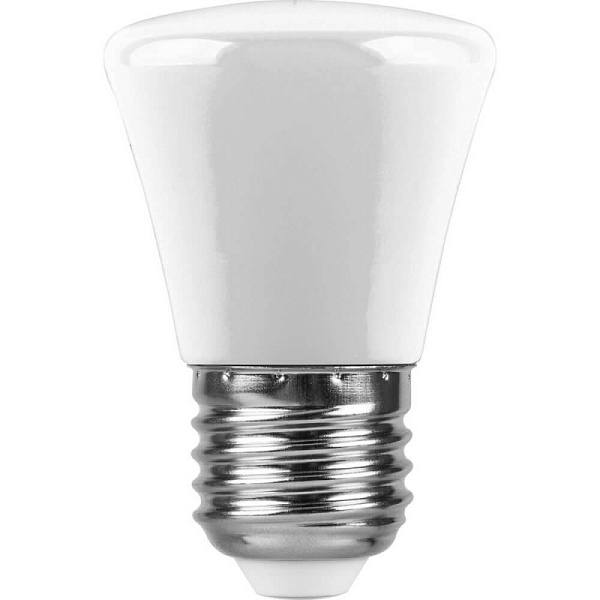 Изображение Лампа светодиодная Feron E27 1W 6400K Грибок Матовая LB-372 25910