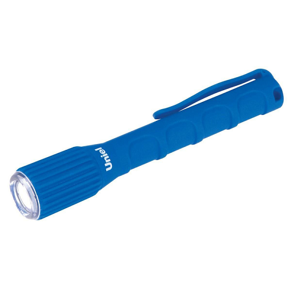 Изображение Ручной светодиодный фонарь (08331) Uniel от батареек 125х21 17 лм S-WP010-С Blue