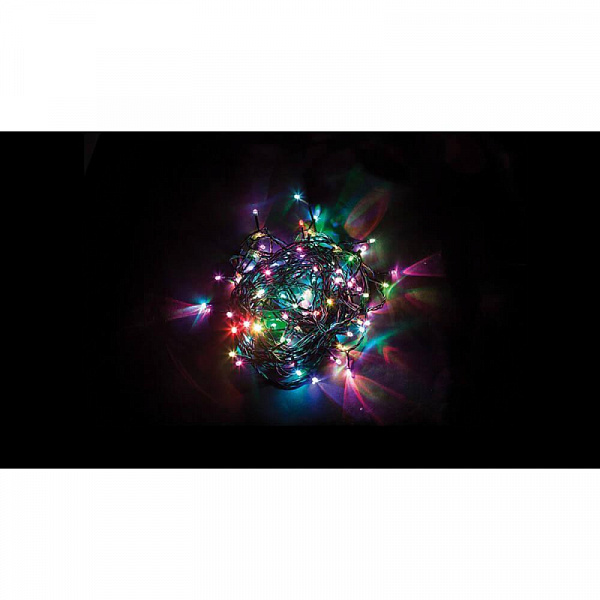 Изображение Светодиодная гирлянда Feron 7 веток 230V разноцветная с мерцанием CL91 32373