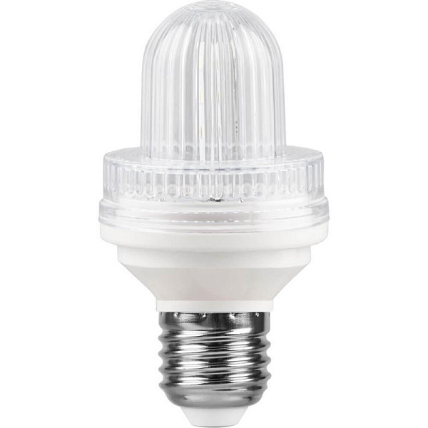Изображение Лампа-строб светодиодная Feron E27 2W 6400K Вздутая Матовая LB-377 25929