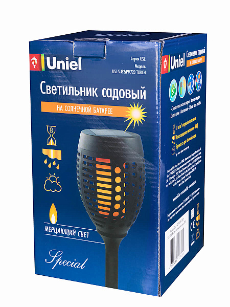 Изображение Светильник на солнечных батареях (UL-00004281) Uniel Фонари USL-S-183/PM490 Small Torch