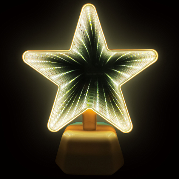 Изображение Светодиодный ночник Apeyron Звезда желтый 3хАА NL-05
